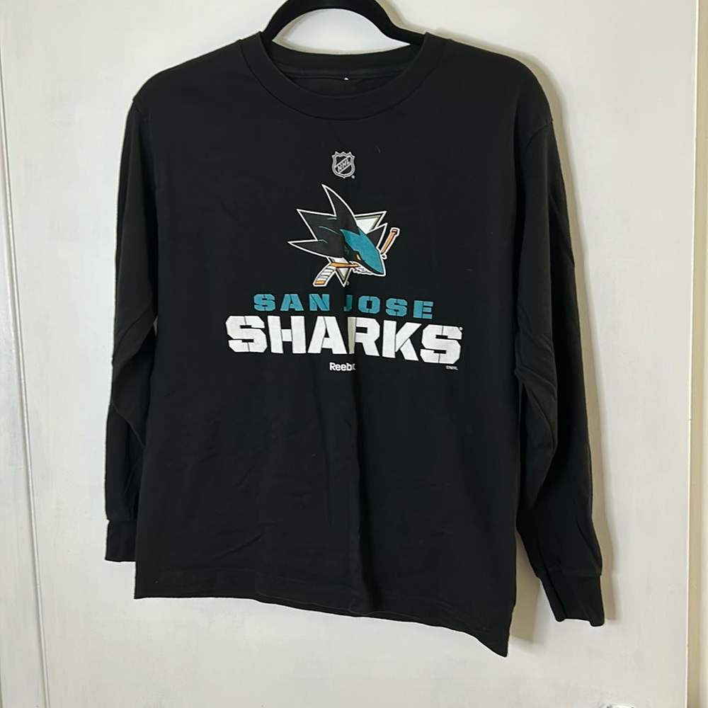 Reebok San Jose Sharks, long sleeve shirt